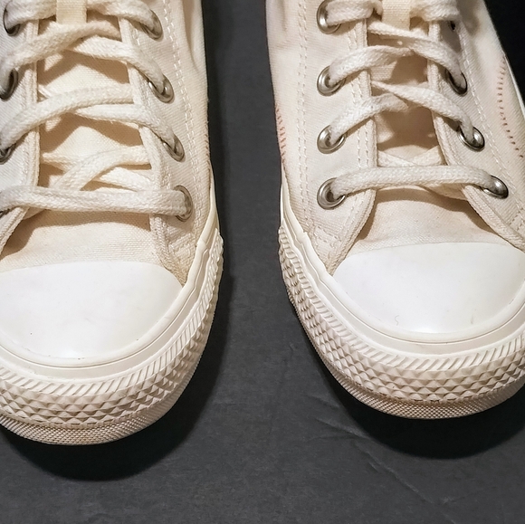 Size 7.5 - Converse Chuck Taylor All Star Crafted Patchwork Shoes Egret A05195C - Picture 9 of 12